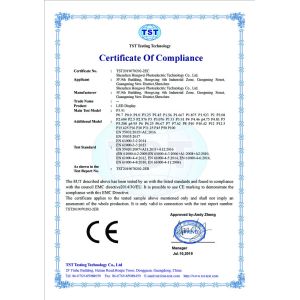 Shenzhen Hongwei Photoelectric Technology Co., Ltd. Certifications