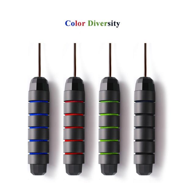 ZHIHUI 15.5cm Handle Dustproof Weight Bearing Skipping Rope Adjustable