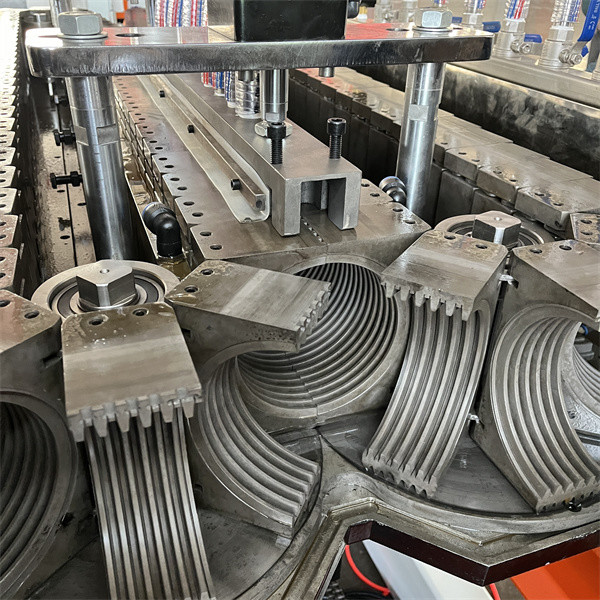 Flexible HDPE Corrugated Pipe Machine , PE Pipe Extruder Machine Double Wall