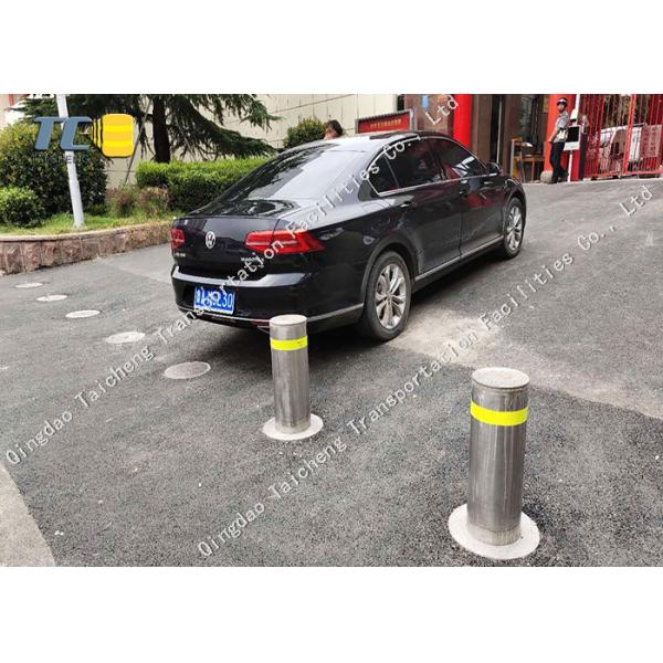 Road Bollards Removable Telescopic Parking Post Vehicle Access Contorl System