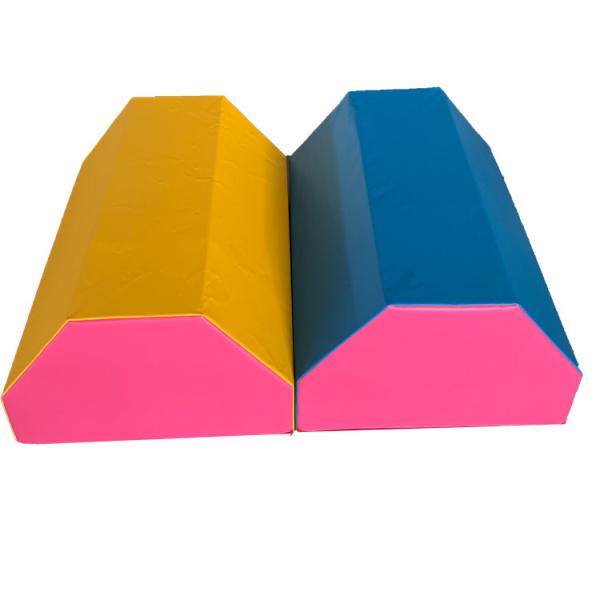 Cylinder Foam Shape Half Moon Soft Play Shape For Physical Education Equipment