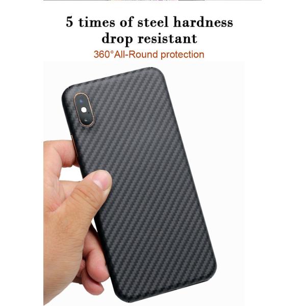 Bulletproof Wireless Charging Aramid Phone Case For iPhone X