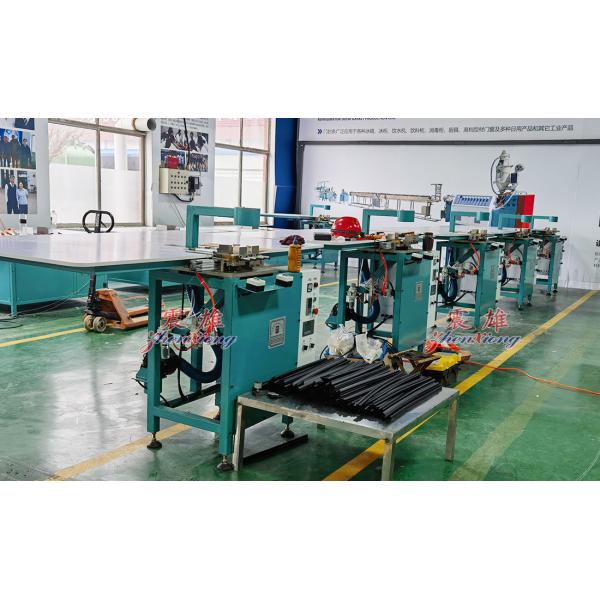 1600 X 1200 X 1550mm Door Gasket Production Line Single Corner Seam Welder Welding Firm