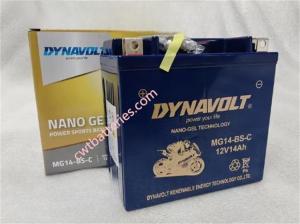China DYNAVOLT MG14-BS-C Battery 12V 14Ah New Original Blue Color Motorcycle Battery wholesale