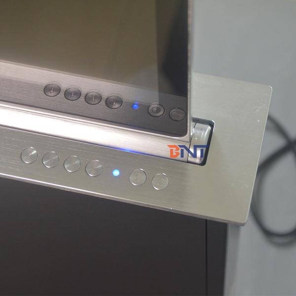 Europe market popular CE certificated retractable monitor lift mechanismfor conference system lcd lift