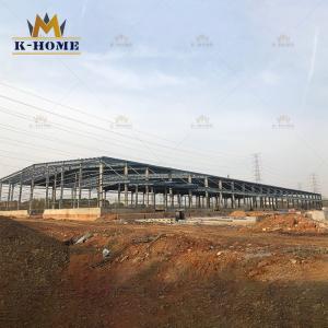 China Industrial Pre Engineered Steel Frame Buildings All Steel Metal Workshop Buildings wholesale