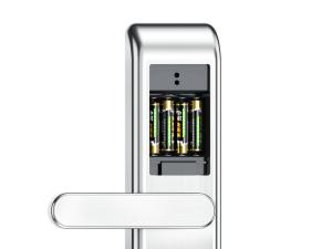 Red Cooper Smart Fingerprint Lock / Advanced Door Locks With 5 Unlock Ways