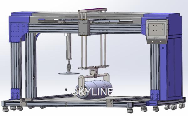 Quality EN 1957 Mattress Integrated Testing Machine Roller Durability Test Machine Mattress Height Lost Test for sale