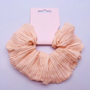 China Wavy Rubber Fabric Hair Accessories Scrunchies Practical Multiscene wholesale