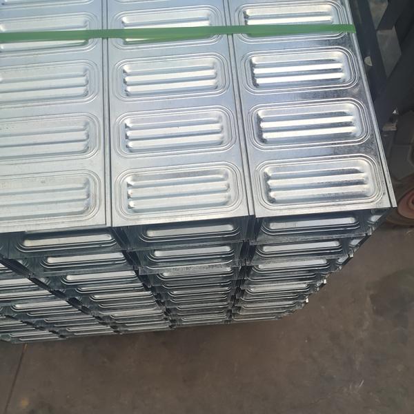 Industrial Galvanized Raceway Cable Tray Perforated Fire Rated 50mm