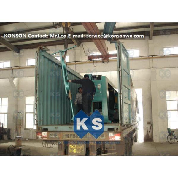 Auto High Speed Stone Gabion Mesh Machine With Wire Tension Device