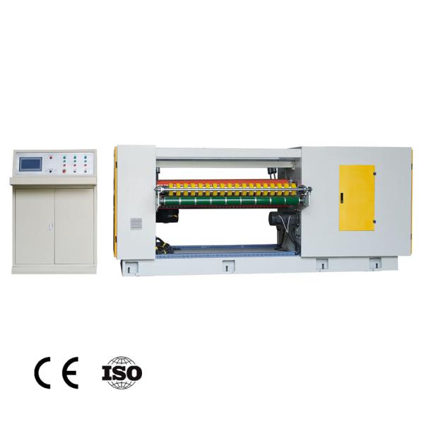 NC Cut Off Cardboard Cutting Machine Computerized Helical Knife Structure