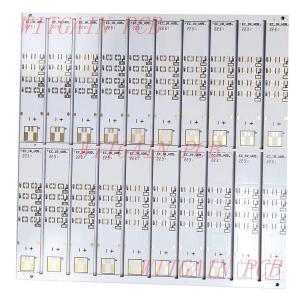 Used In Led Single Layer PCB 2W/MK Conductivity Aluminum Substrate