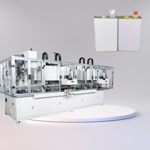 30cpm Big Square Cans Comination Machine Beading 30CM