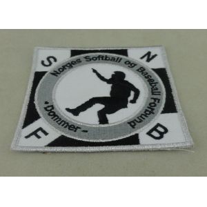 China Velcro Personalized Baseball Custom Embroidery Patches For Promotion wholesale