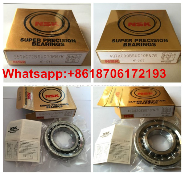 NSK 30TAC62BDBC10PN7A Ball Screw Support Ball Bearing Angular Contact Ball Bearing