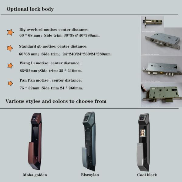 3D Face Recognition Smart Door Lock / Tuya Fingerprint Door Lock
