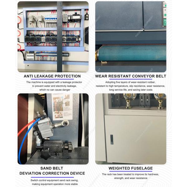 3000 KG R-R 630 1000 1300 Automatic Metal Sanding Machine for Rust and Oxide Skin Removal