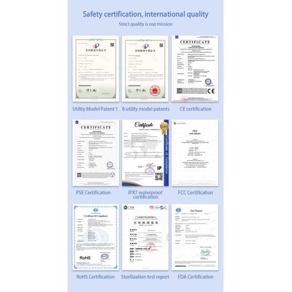 Waterproof IPX7 DuPont Brush Heads Smart Electric Toothbrush With UV Sterilizing