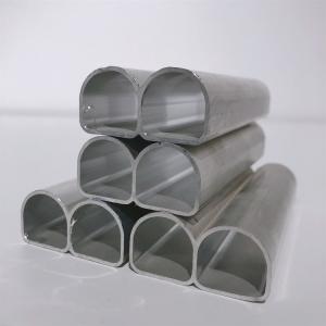 China Heat Exchanger D Type Aluminum Extruded Profiles 4343 / 3003 wholesale