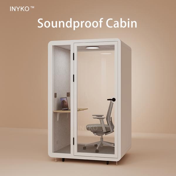 Office Soundproof Telephone Booth Modular Space Capsule House 490kg