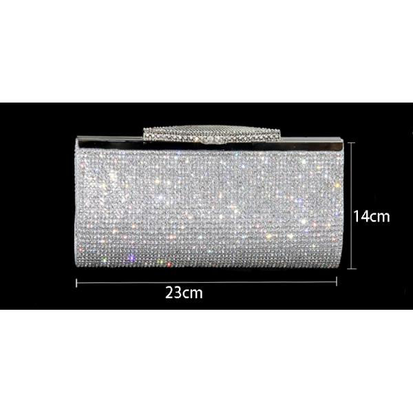 2019 new diamond-encrusted bag rhinestone lady clutch bride wedding banquet dinner party bag handbag for women