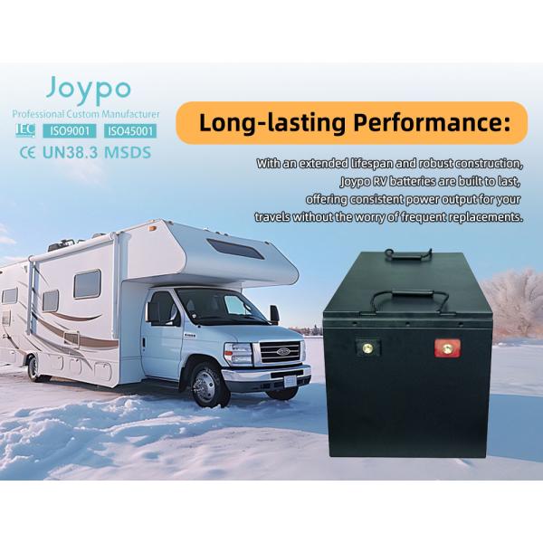 Deep Cycle Rechargeable RV Lithium Battery Camping Car LiFePO4 Battery 12V 75Ah