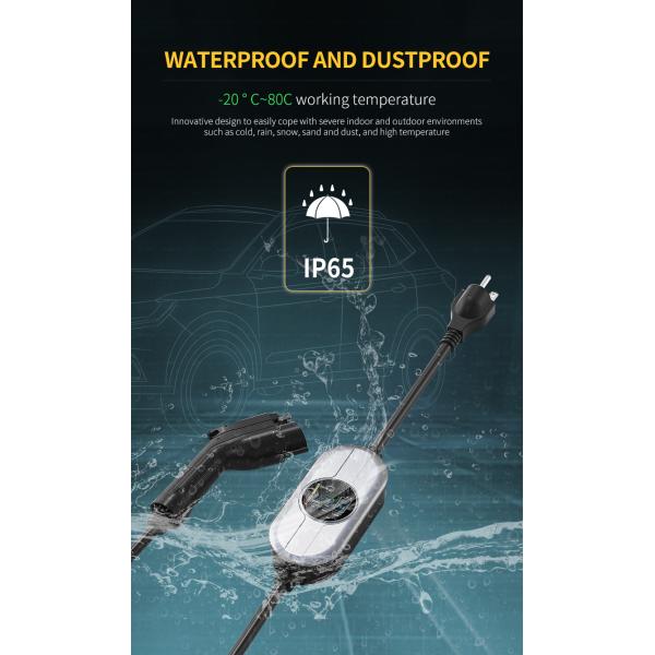 OEM/ODM AC 32A Type 1 Charging Station Fast EV Home Charger 7.68KW