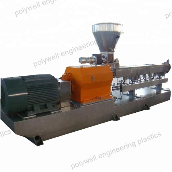 PA66 GF25 Strip Single Screw Plastic Extruder Machine For Thermal Barrier Aluminum Profile