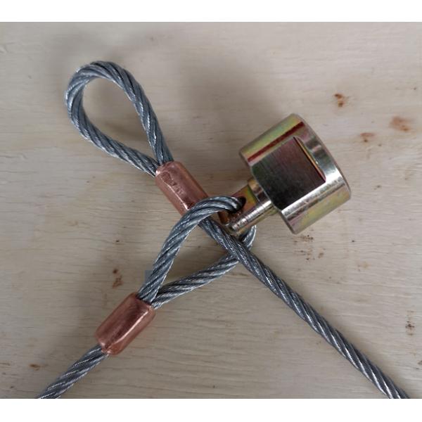 3.2mm Diameter High Strength Paradropping Soft Eye Eye Steel Wire Rope Sling