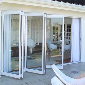 China Sound And Heat Insulation Aluminum Folding Door 6063-T5 15 19mm wholesale