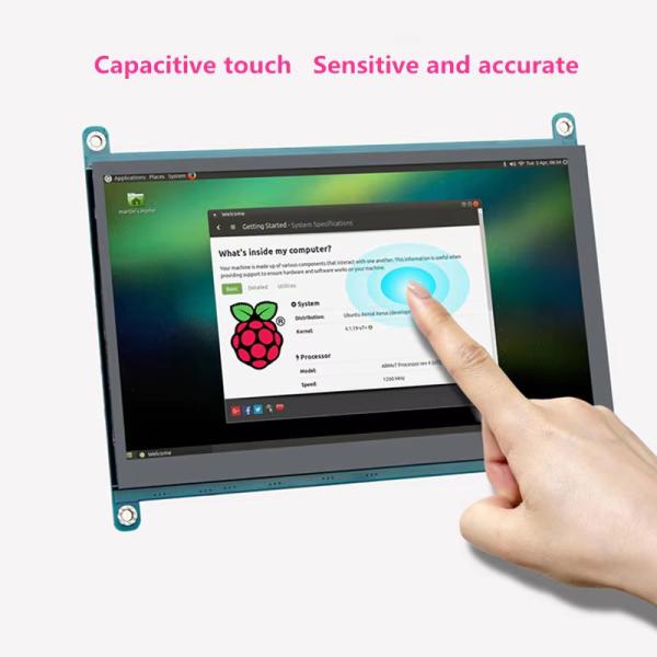 5 Inch 800x480 HDMI Touch TFT Display 400 Cd/M2 Raspberry Pi LCD Display