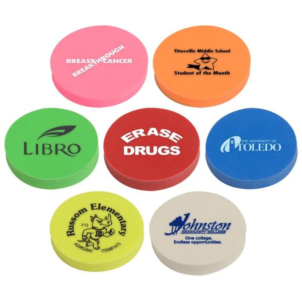 high quality school use rubber eraser with paper wrap