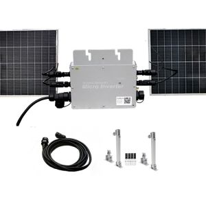 China 600W Solar Panel Micro Inverter Monocry Stalline Balcony Power Station wholesale
