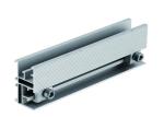 Adjustable Extruded Aluminum Rail , Solar Panel Mounting System Aluminium