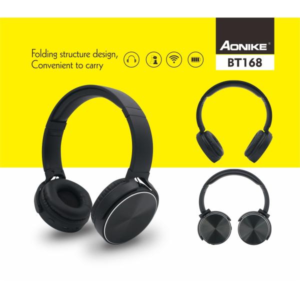 40mm Speaker Dia 180hrs Hifi Bluetooth Headphones