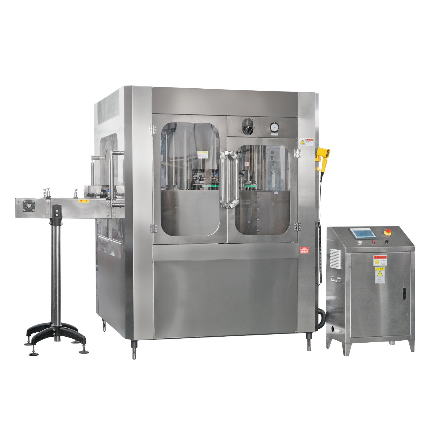 300BPM 400BPM Automatic Can Filling Machine Aerosol Can Filling Equipment