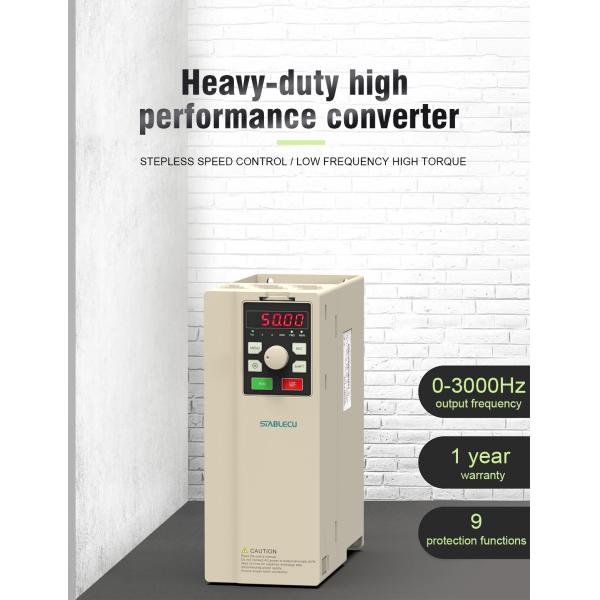 AC Drive Motor 7.5KW Mini Vector Inverter VFD VSD With V/F Control