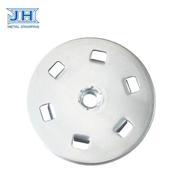 Quality Auto Stamping Parts Customized Galvanized Aluminium for Sand Wheel for sale