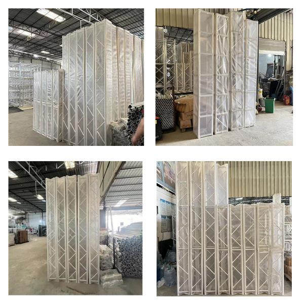 Aluminum Alloy Stage Truss , Thomas Bolt Truss For Concerts / Displays