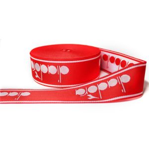 100% Polyester Nylon Jacquard Webbing For Luggage Seat Belt