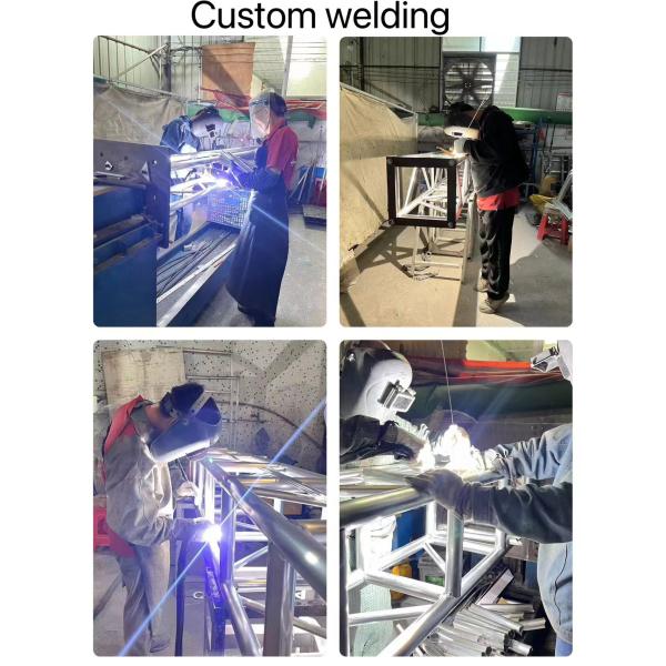 Lightweight Aluminum Bolt Square Truss , Square Aluminum Truss Manufacturers