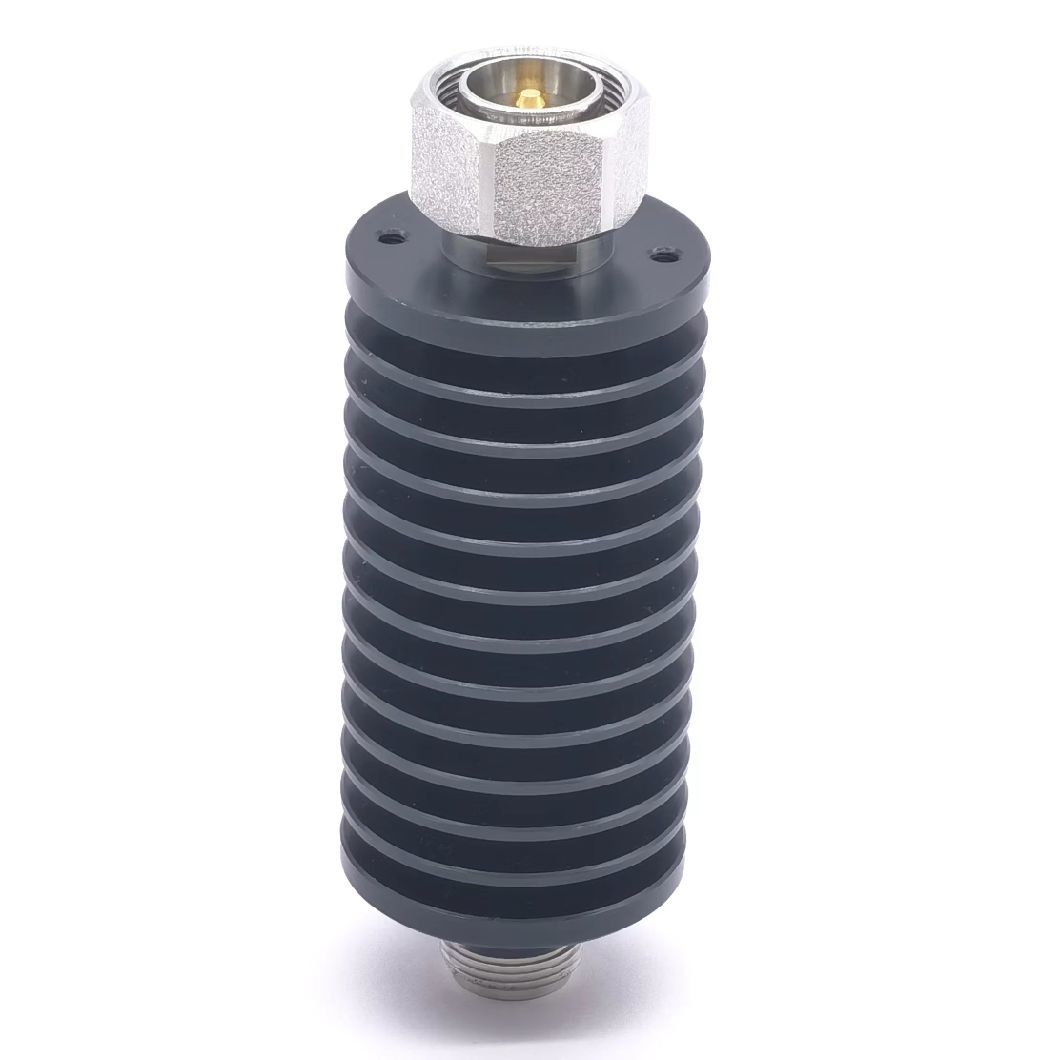 DC-3800MHz Adjustable Attenuator Step Attenuator Variable Attenuator N Connector Coaxial Fixed 100W RF Microwave Power Attenuator