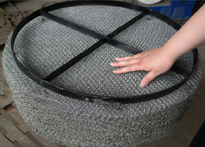 Wire Mesh Demister Pad for Gas-Liquid Separation 100-4000mm Width