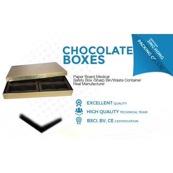 Custom Beautiful Paper Sweet Box Chocolate Packaging BV CE Certification