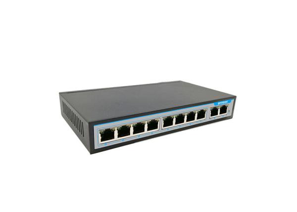 Quality CCTV Power Over Ethernet 8 Port Switch 2Gbps Connecting With Devices for sale