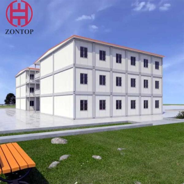 Zontop Modern Luxury Design Low Cost China Container Home 2story Prefab Contain House