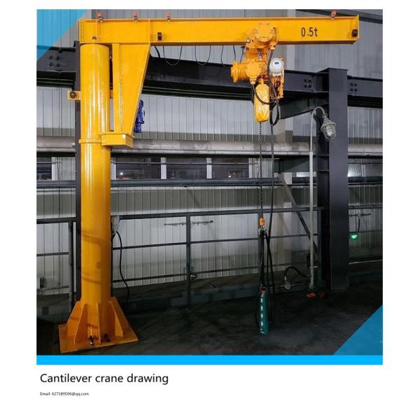 BBZ type 0.5T explosion-proof cantilever crane, cantilever crane and rotary crane for lifting materials