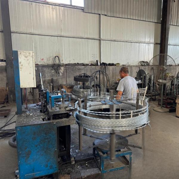 Wholesale BTO-10 Razor Barbed Wire High Tensile Rolls For Secure Enclosures Wire Fence Panel