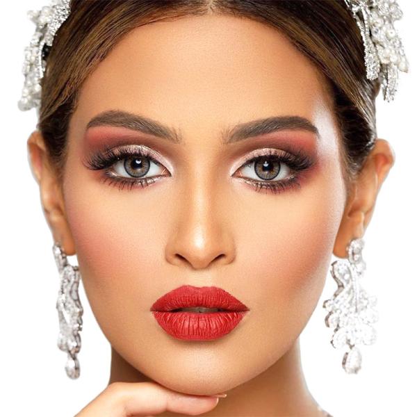 ISO13485 Coloured Limbal Ring Natural Black Contacts Yearly